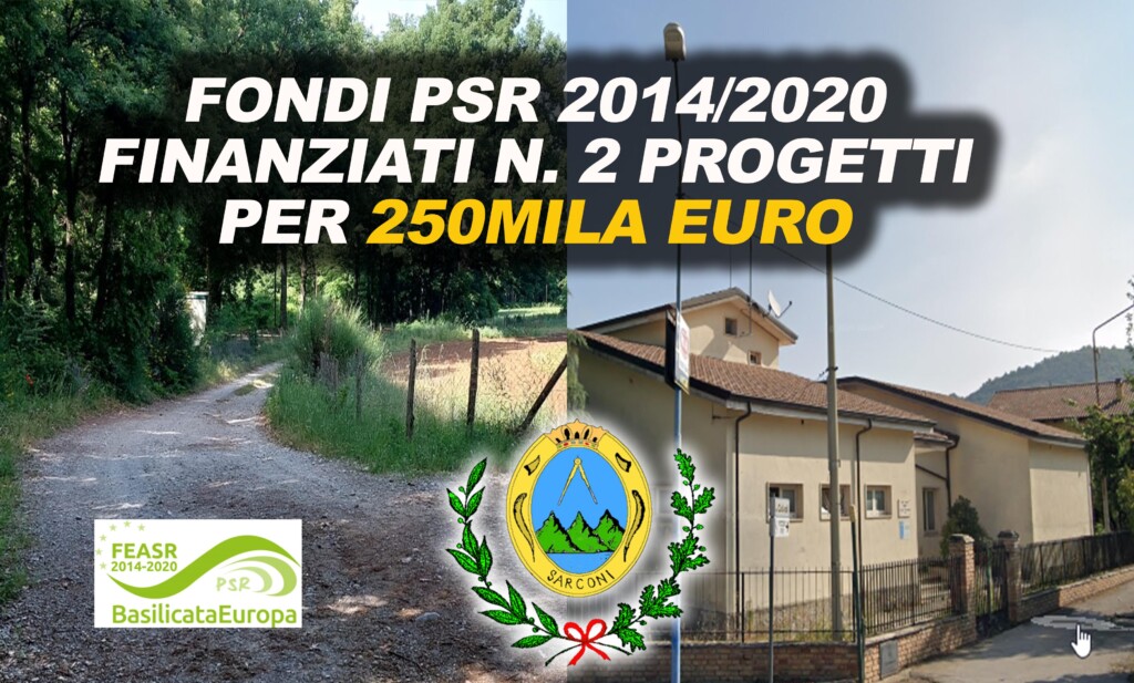 PSR 2014-2020, finanziati due progetti per 250mila euro